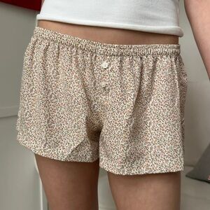 Brandy Melville Noelle Floral Shorts
